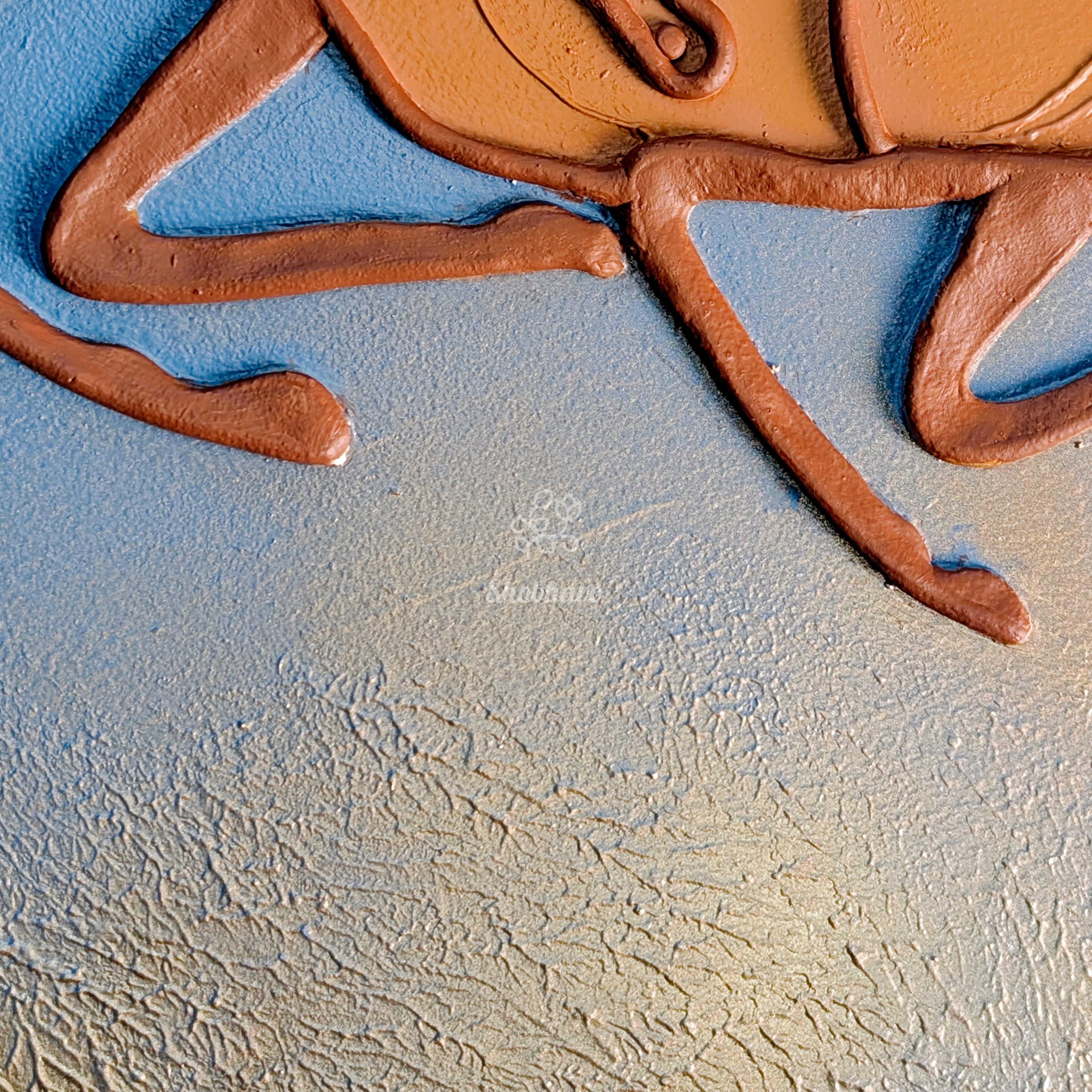 Golden Momentum – Seven Horses of Success Resin Wall Art | Handcrafted Luxury Home Décor